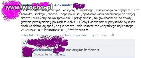 Słitaśne życzonka