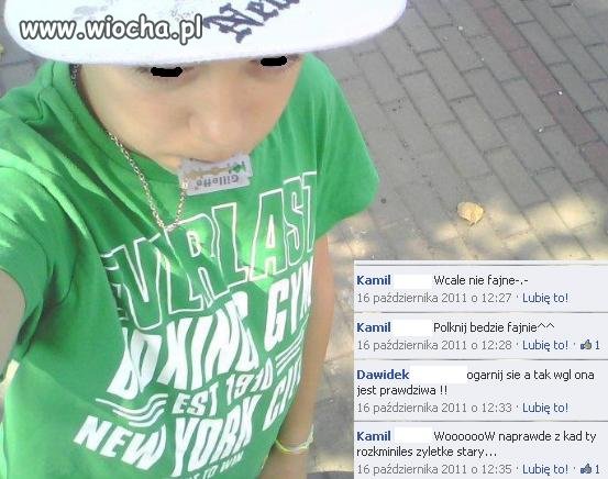 Lans na żyletkę 12 latka...