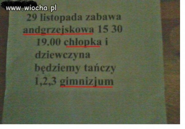 Prawdziwi geniusze to pisali z gimnazjum 