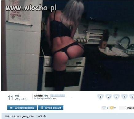 Miś po wyjściu