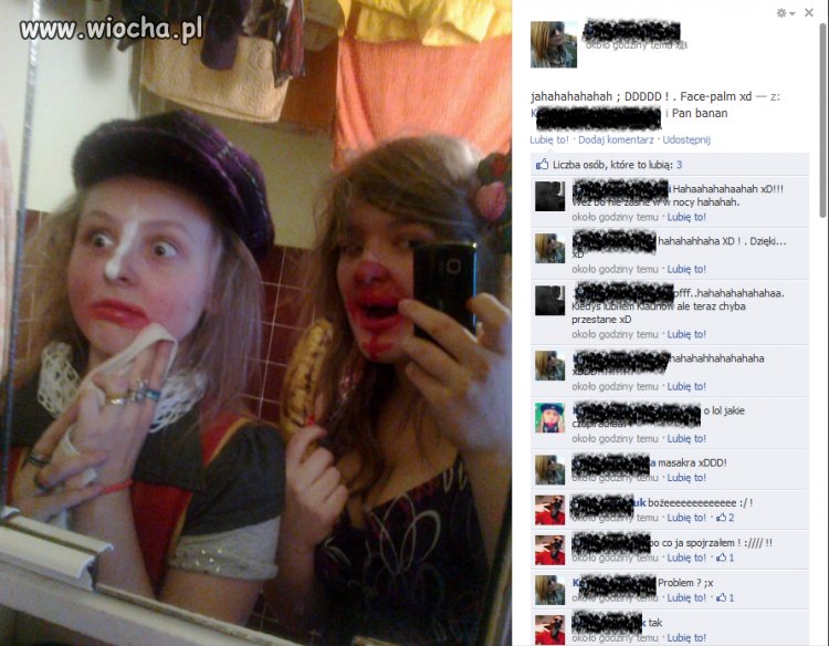 Kolejna fotka na FB z serii...