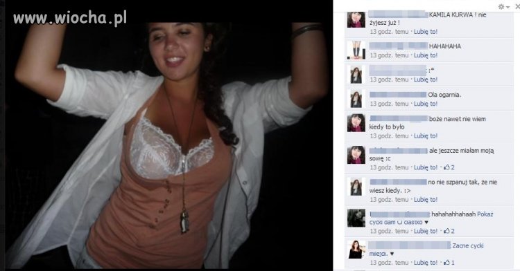 Ona ma 14 lat.