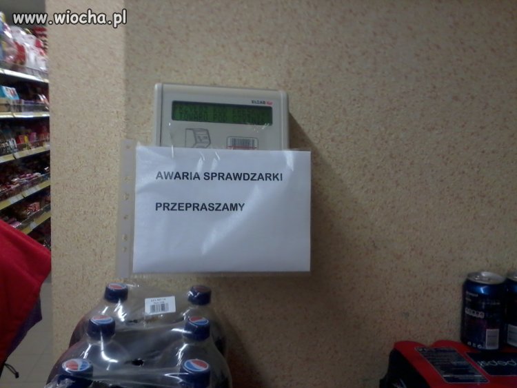 Haha awaria sprawdzarki 