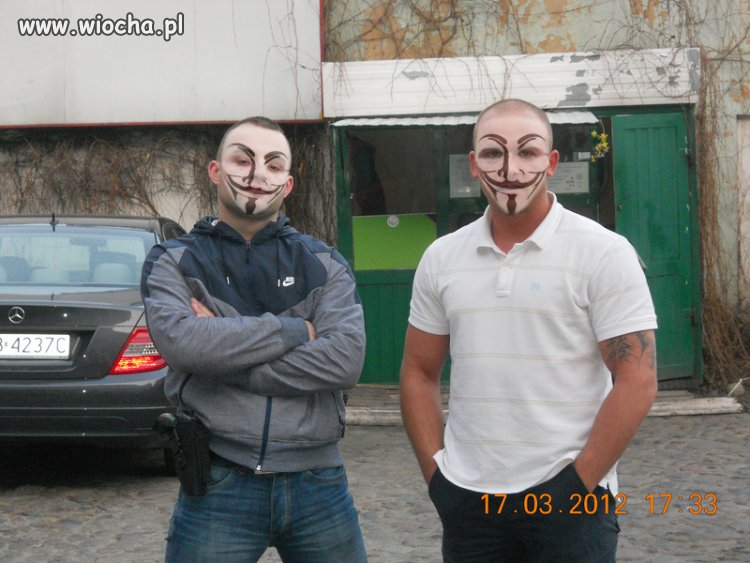 Anonymous dwa zajączki 