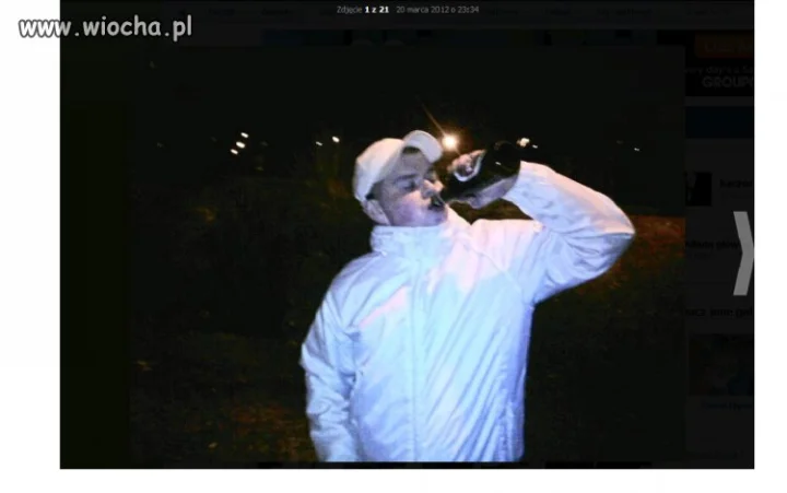 Ma 13 lat... I lansuje sie browarem na nk...