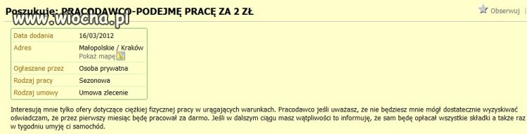 Facet podsumował wszystkich pracodawców