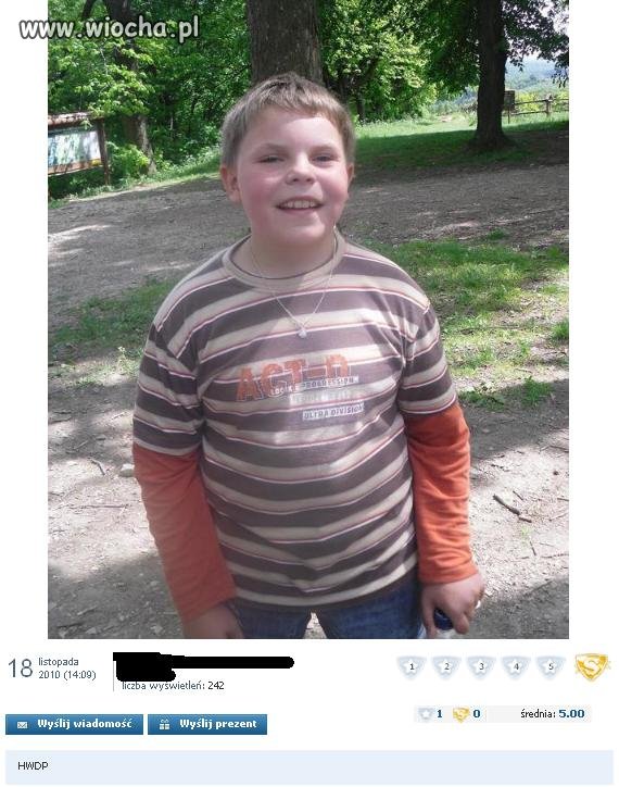Hahahah ! Mały , grubiutki a jaki...