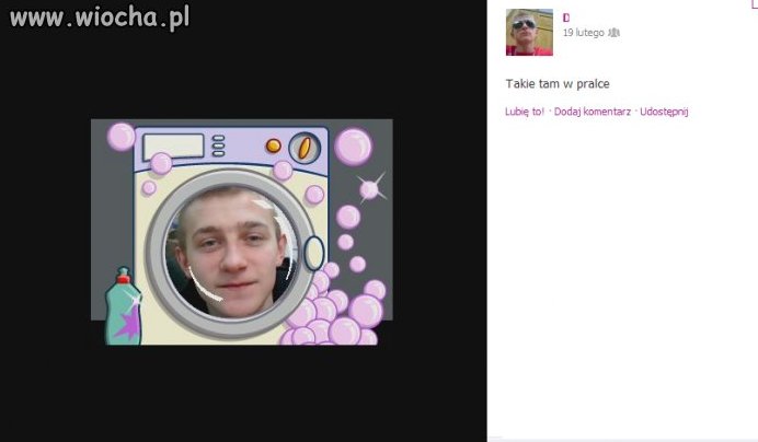 Heh... takie tam w pralce