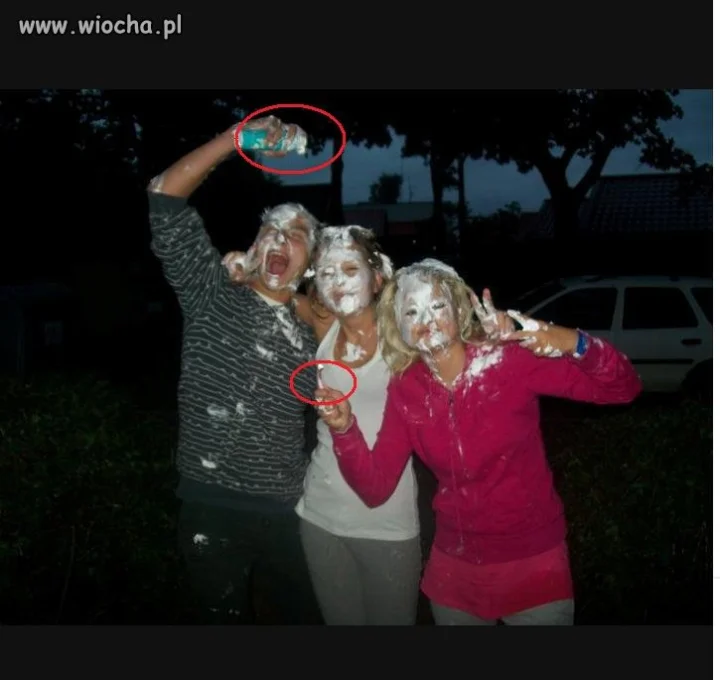 Przygotowania do golenia.
