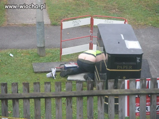 Wstaję rano, patrzę przez okno