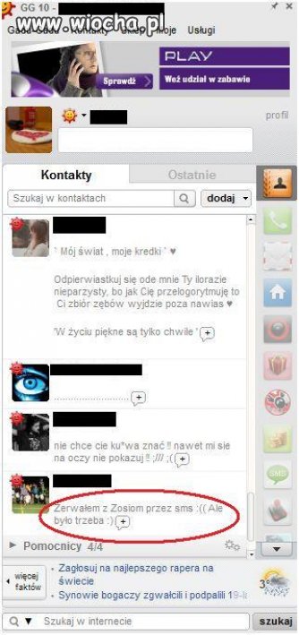 No skoro było trzeba.