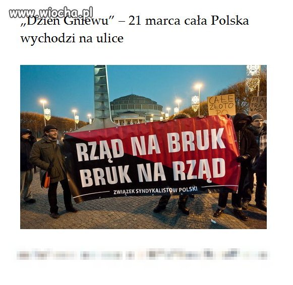 Wyraź swój sprzeciw  obłudzie i hipokryzji!