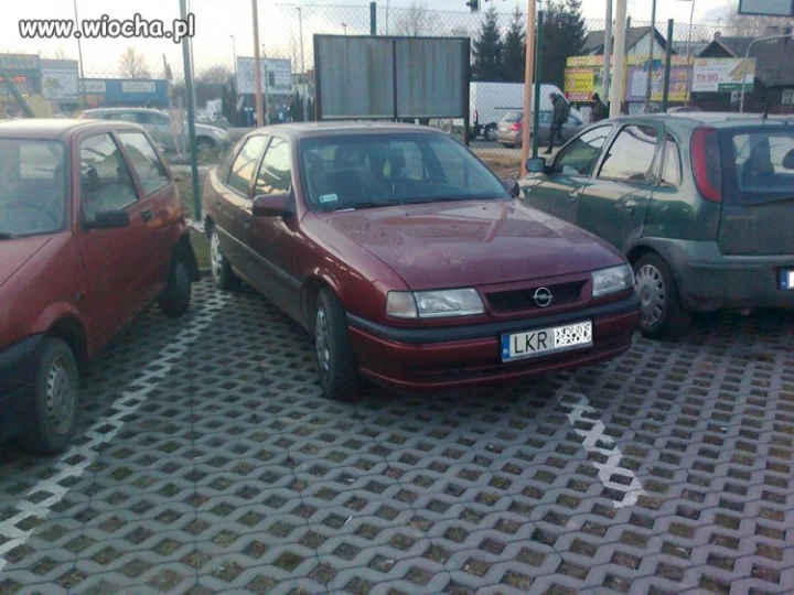 Kto mu dał prawko?? udane parkowanie czy debilizm?