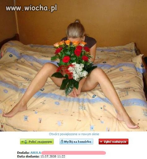 Jednym rosną włosy innym róże 