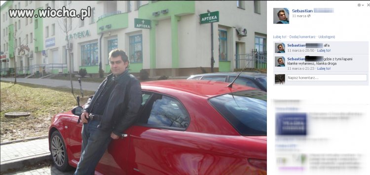 Alfa... "gdzie z tymi łapami"