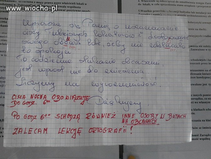 Absurd "cudownych" sąsiadów.