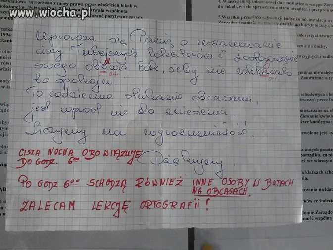 Absurd "cudownych" sąsiadów.