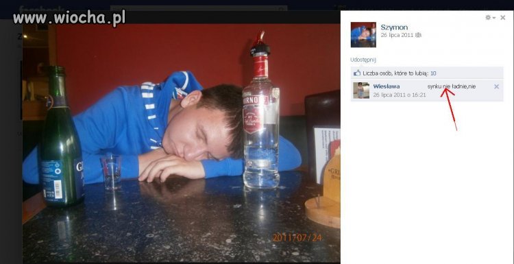 "Troskliwa" mama i jej 16-nasto letni syn...