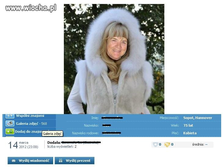 75 letnia mistrzyni photoshop'a 