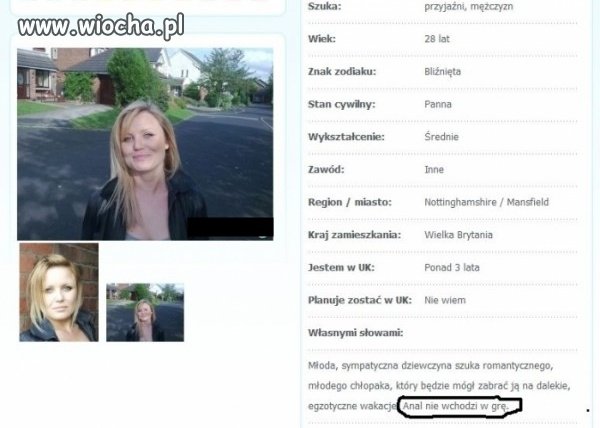 Chętna na egzotyczne wakacje lecz...