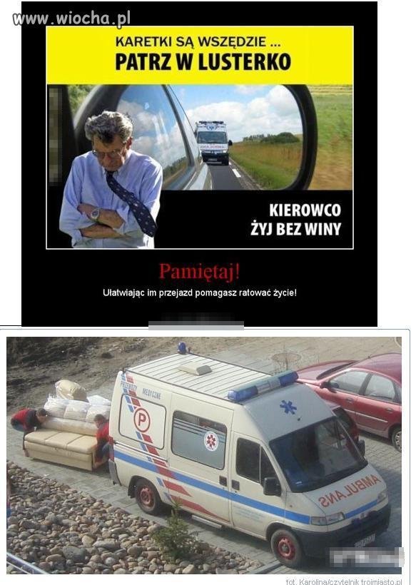Kierowcy vs. karetka
