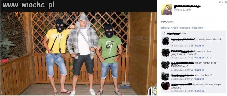 Gangsterzy nikogo się nie boją!