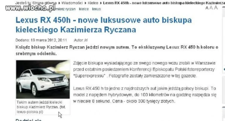 Tak kościół  pomaga biednym rodzinom 