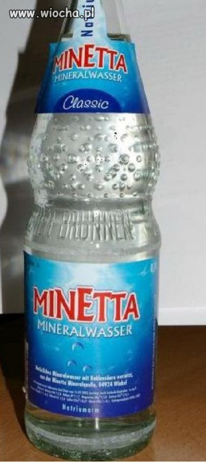 Minetta-prosto ze źródła