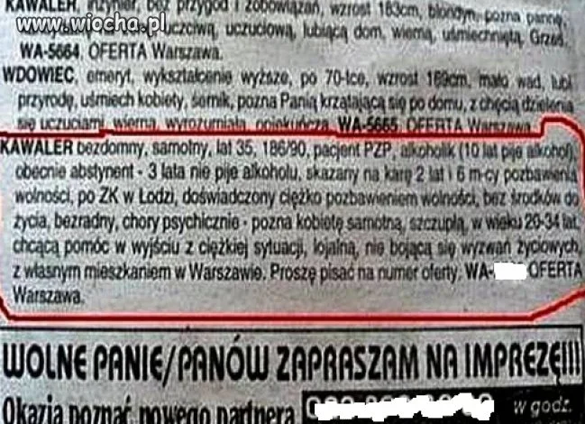 Jeżeli szukacie ideału...