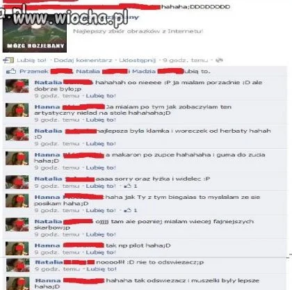Dzieci na Facebook'u chwalą się "imprezą"