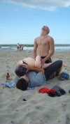 Przyłapani na plaży...