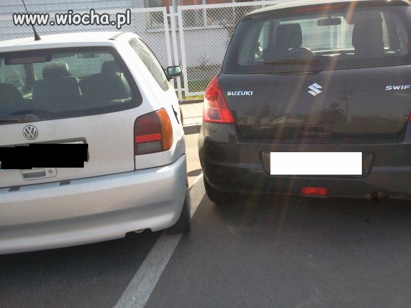 Mistrzyni parkowania !