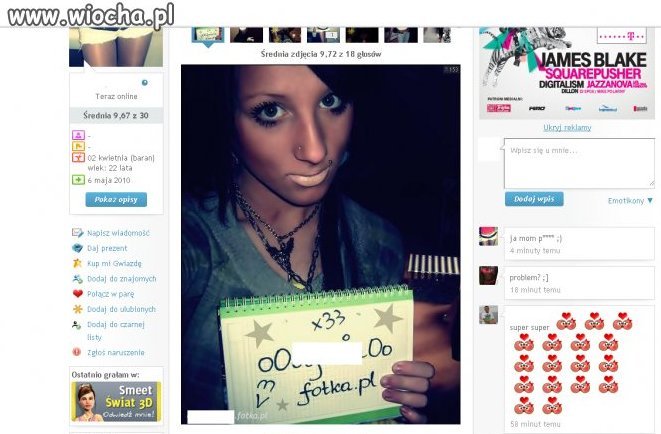 Co to ma być ?  3 kilo tapety , biała szminka i