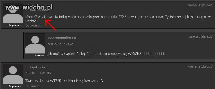 Wiocha użytkowniczki wiochy...