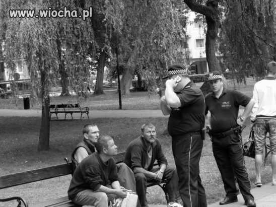 Nawet piwka napić się nie da