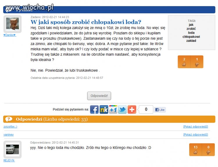 Na pewno się chłopak ucieszy...