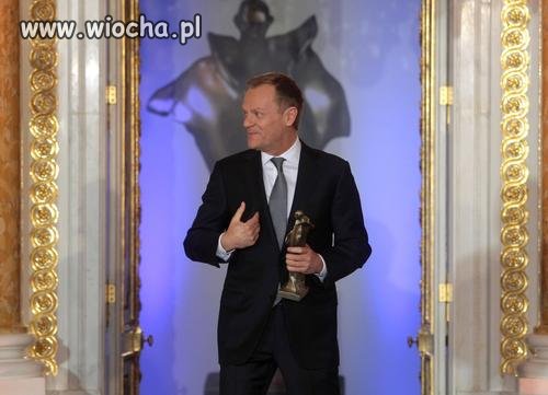 Dostał wiktora za wioche roku