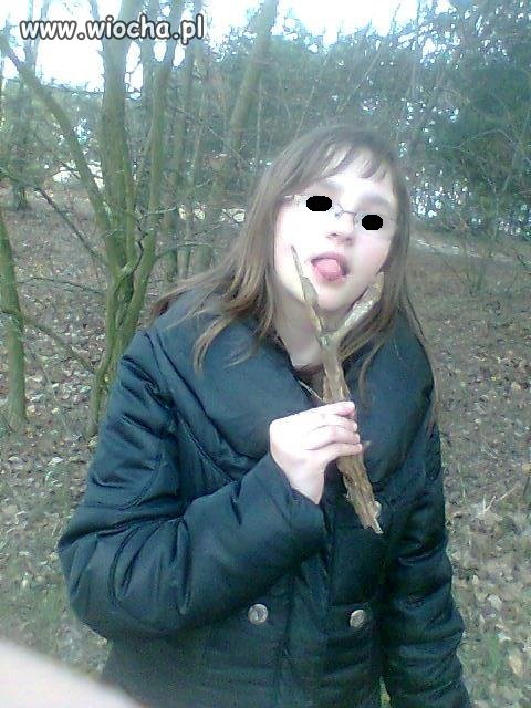 Nie wiem co przez to chciała pokazać? 