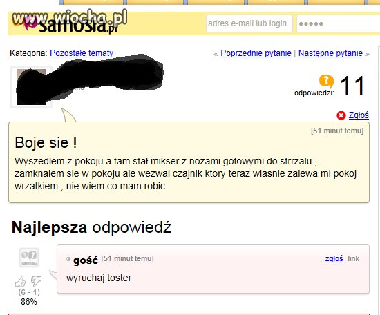 I myślał że go bardziej postraszy 