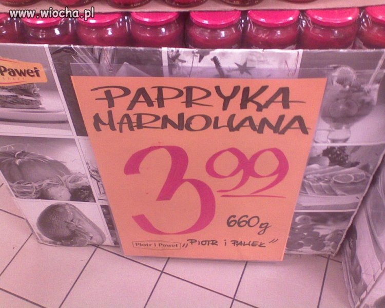 Papryka MARNOWANA...