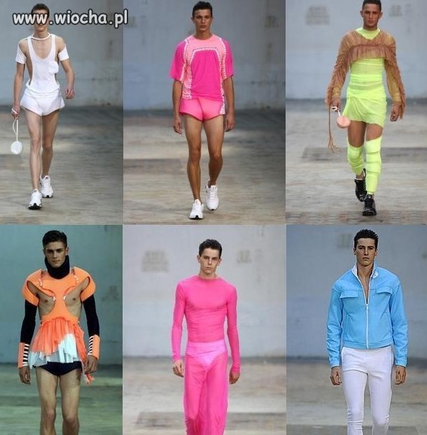 Najświeższa męska moda na lato 2012