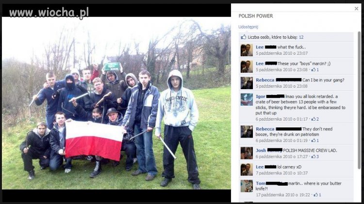 Napier sztachety z płotu dziadka...