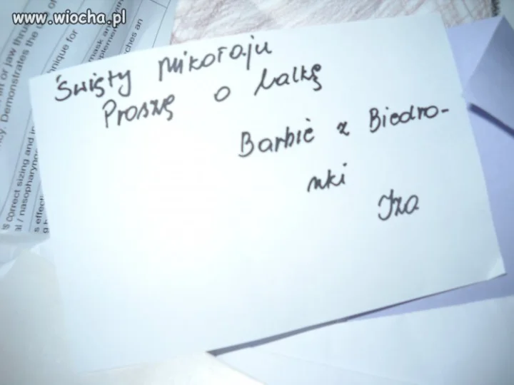 Marzenia z dzieciństwa.