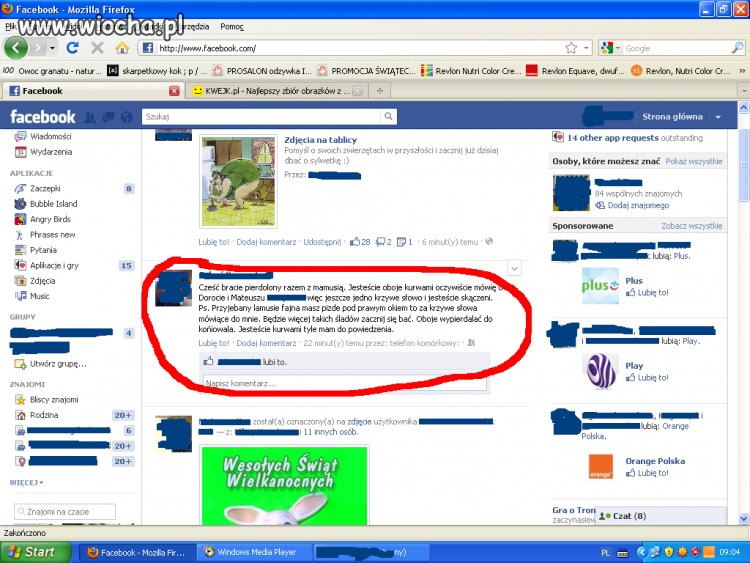 Nie ma to jak pochwalić się na fb