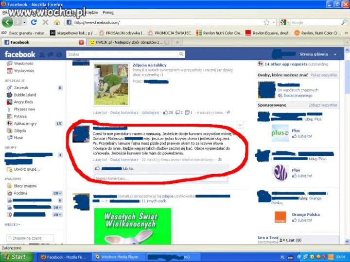 Nie ma to jak pochwalić się na fb