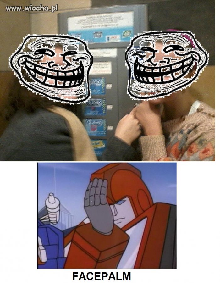 Lans przy automacie z prezerwatywami