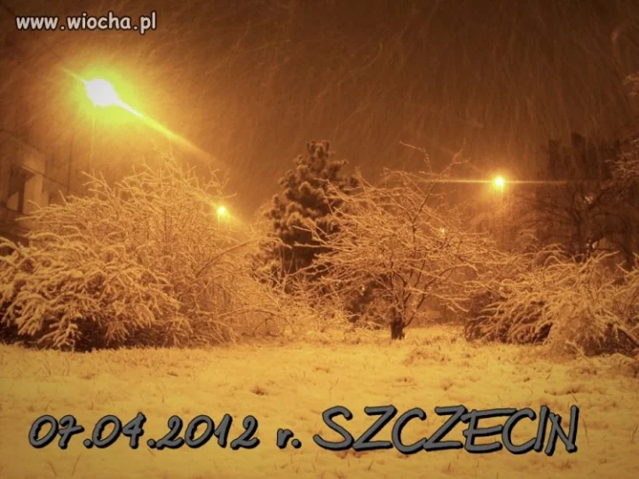 Zima robi wioche.