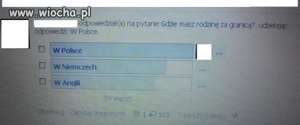 Gdzie masz rodzinę za granicą?