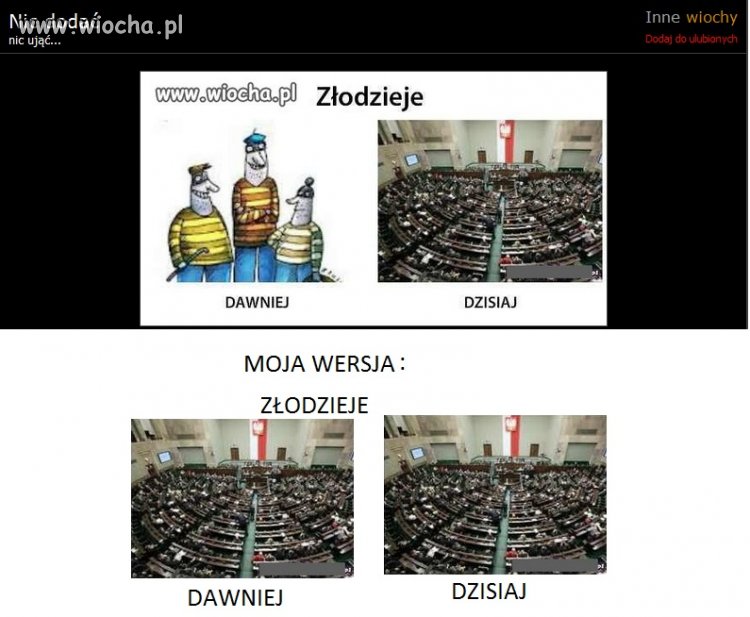 Moja wersja złodziejstwa