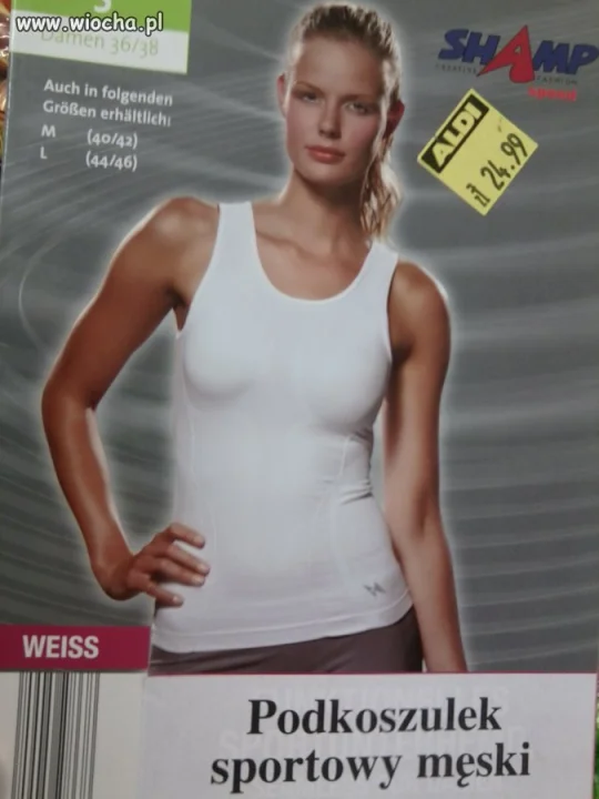 Podkoszulek sportowy męski...